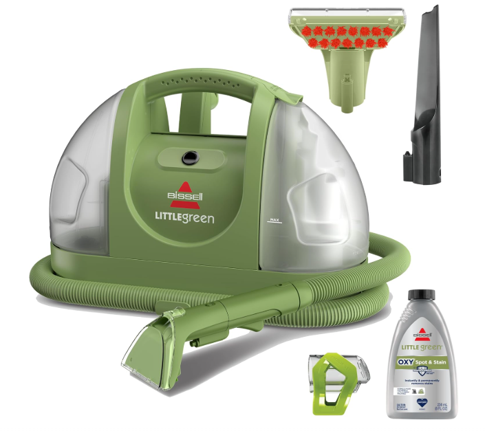 BISSELL Little Green 휴대용 카펫 및 패브릭 클리너 | 가정, 차량 및 가구용 Multi-Purpose deep-cleaning 머신
