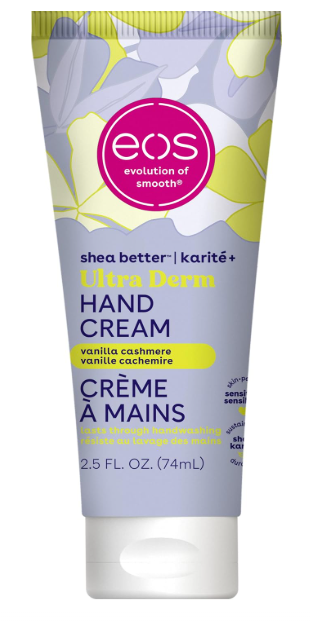 eos Shea Better 핸드 크림 - Vanilla Cashmere 핸드 로션 | 즉각적인 수분 공급 + 오래 지속되는 보호 | 2.5 oz